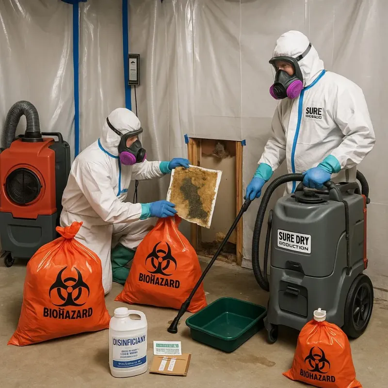 Contaminated Water Handling Protocols process in East Moriches, NY